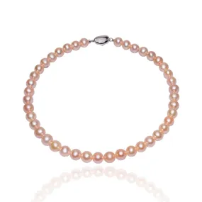 Top Lustre Pink Freshwater Pearl Necklace WN00496