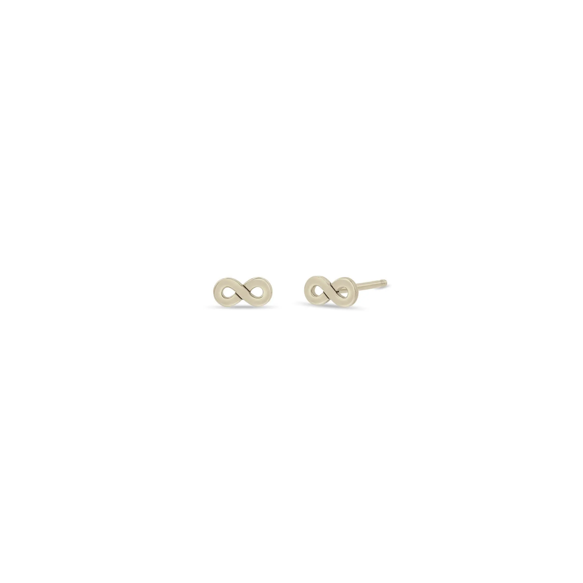 14k Itty Bitty Infinity Stud