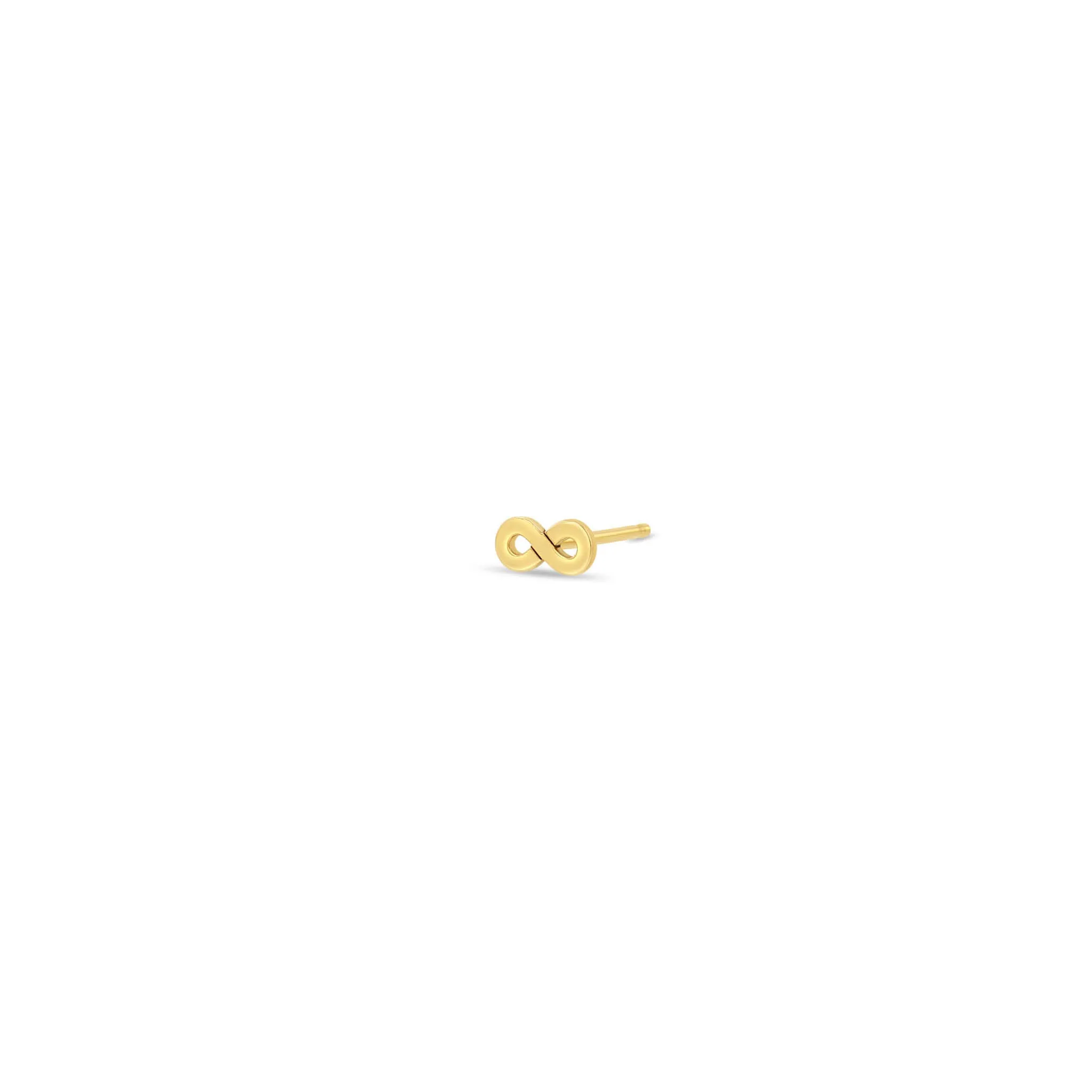 14k Itty Bitty Infinity Stud