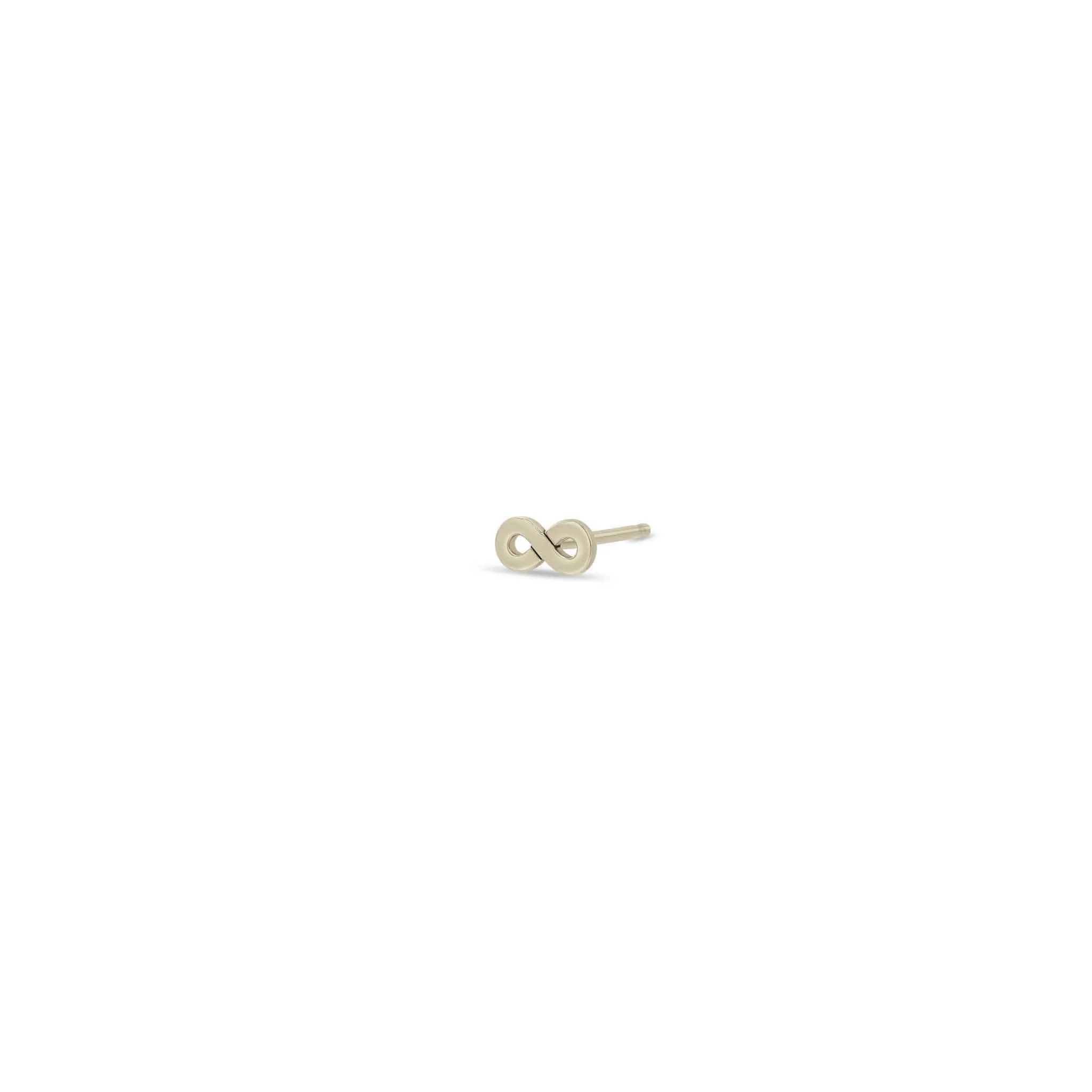 14k Itty Bitty Infinity Stud