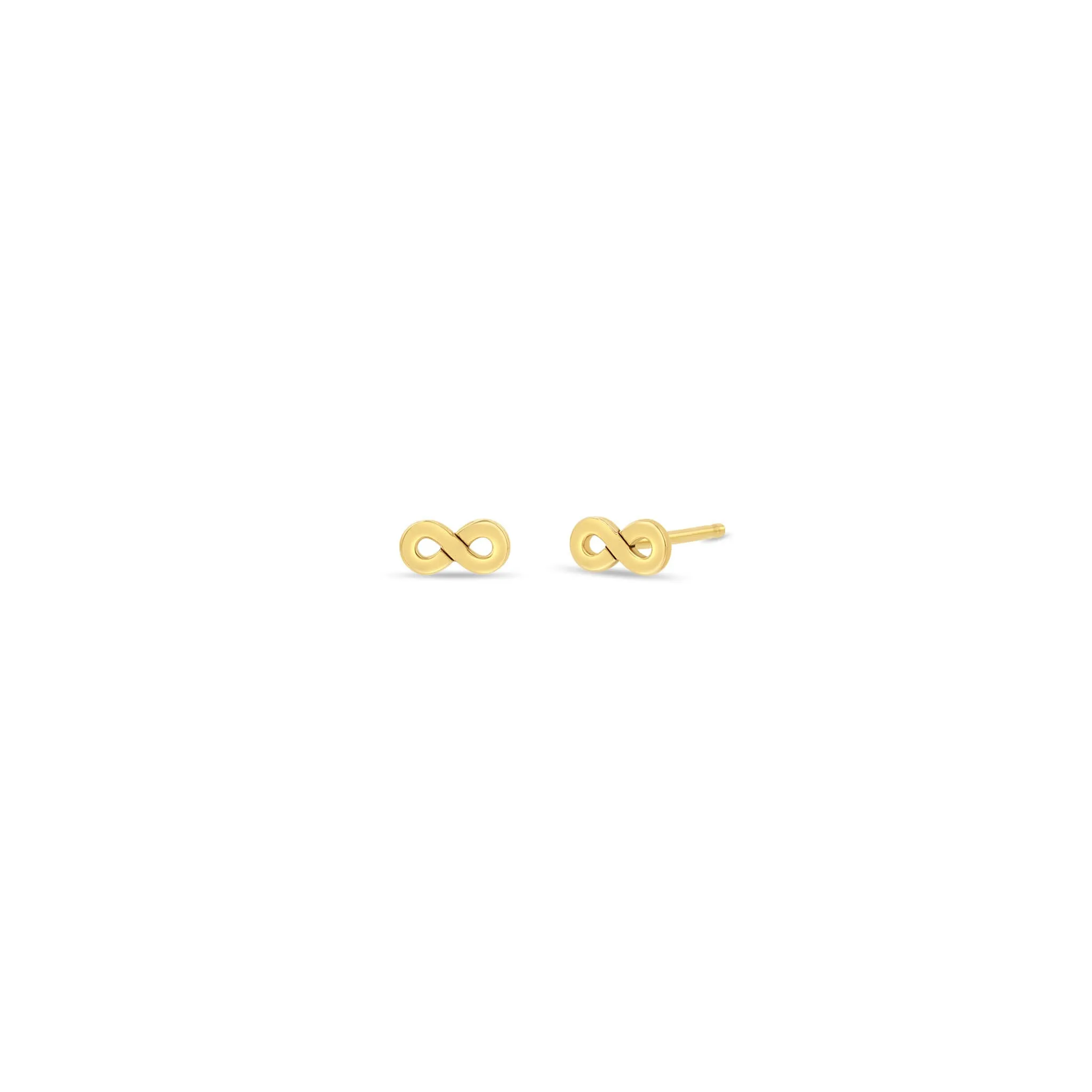 14k Itty Bitty Infinity Stud