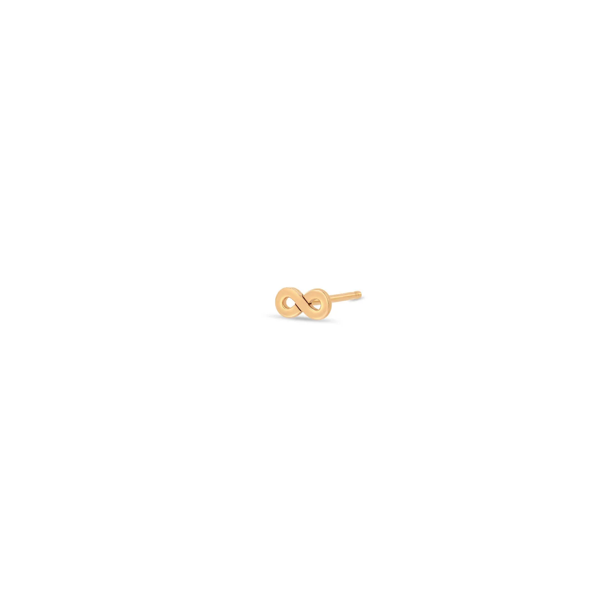 14k Itty Bitty Infinity Stud