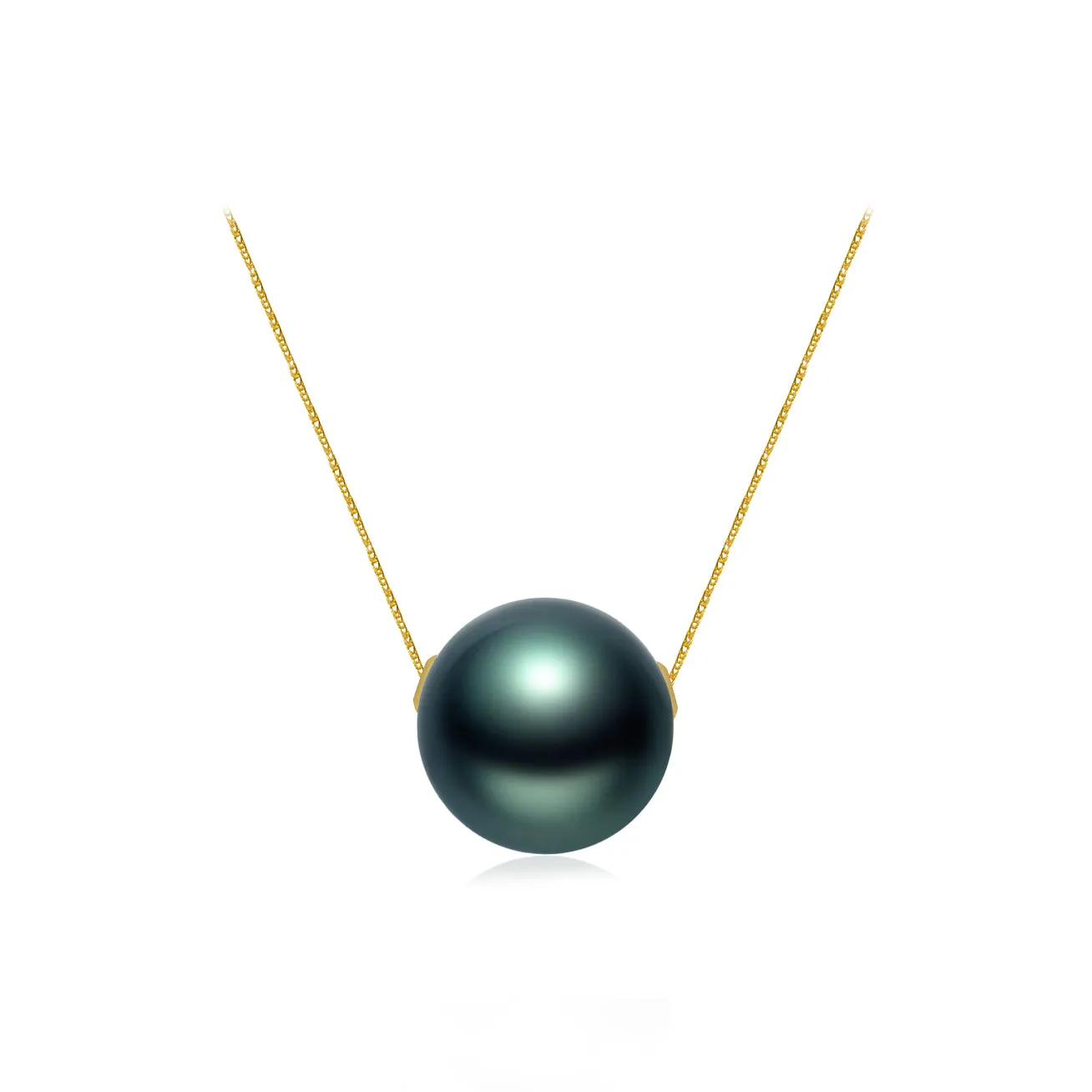 18K Tahitian Pearl Necklace KN00082