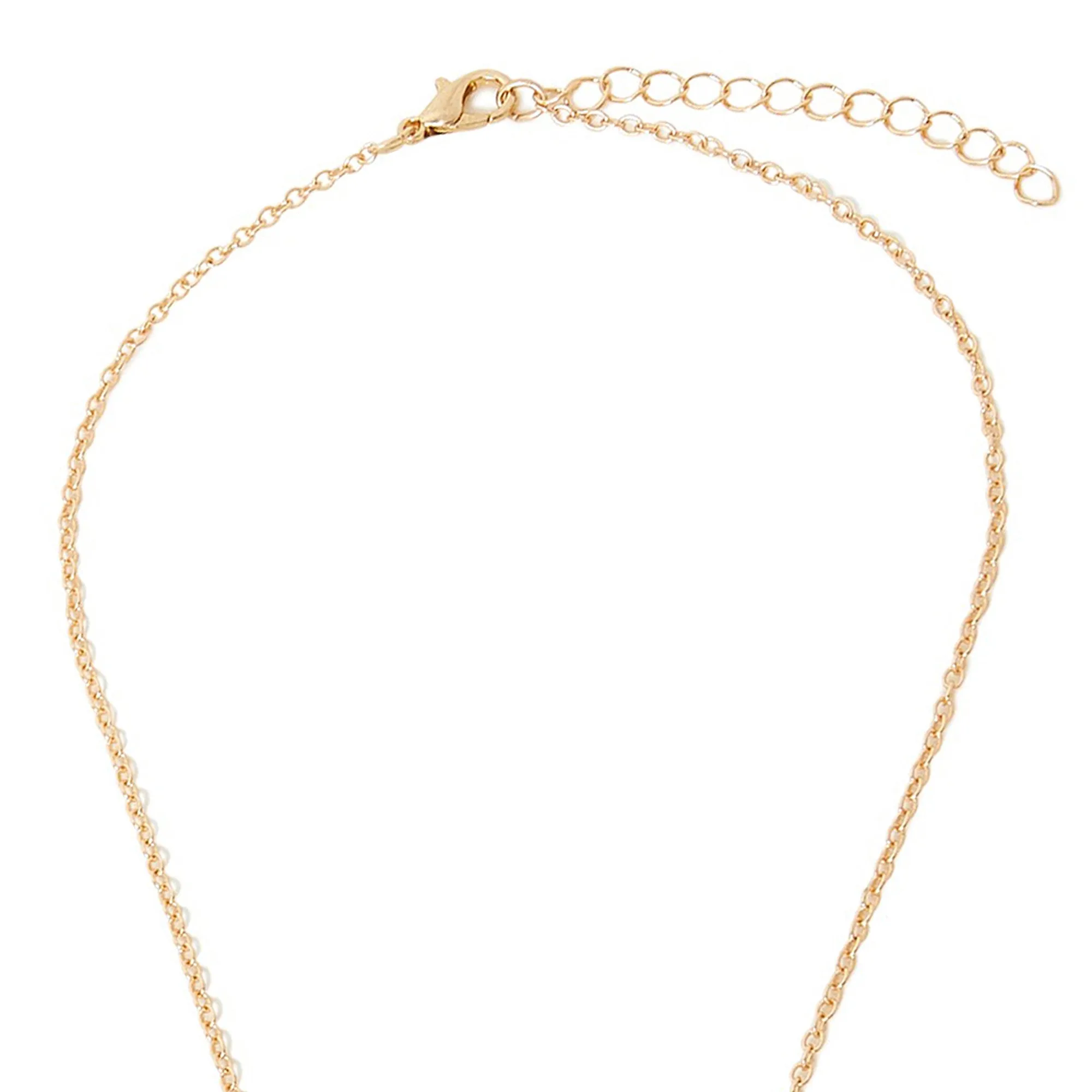 Accessorize London Girl's Bff Gem Necklace