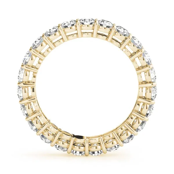 AMOUR 3.40 Carat Diamond Eternity Band in 14K/ 18K/ Platinum GIA Graded 20 pointer G Color SI1 Clarity By Mike Nekta SIZE 5