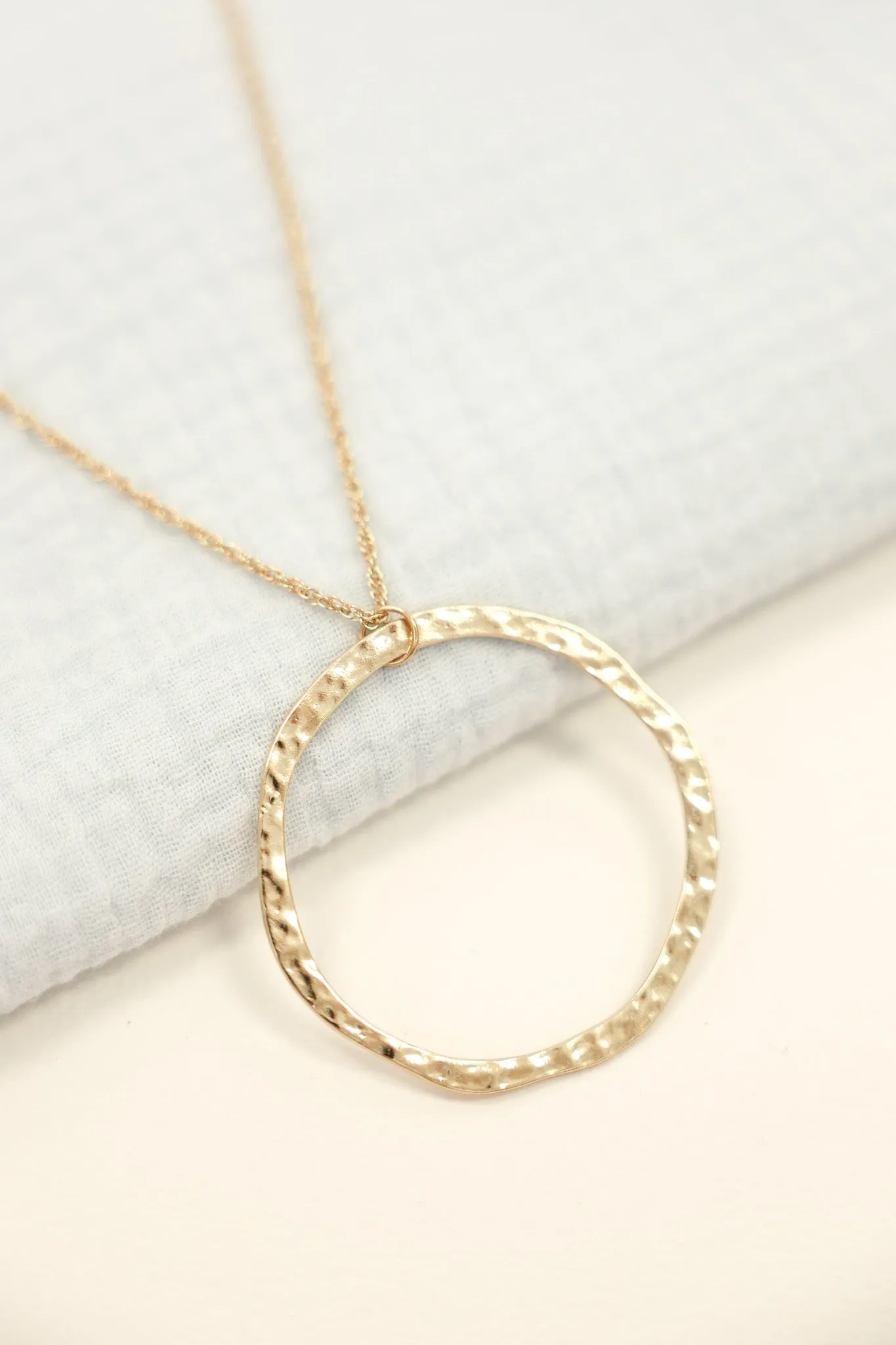 As Always Gold Pendant Necklace