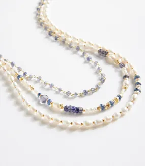 Beaded Multistrand Necklace