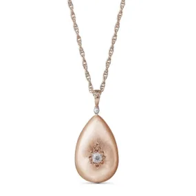 Buccellati - Macri Classica - Pendant Necklace with Diamonds, 18k Rose Gold