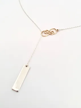 Cara Ogham Lariat Pendant