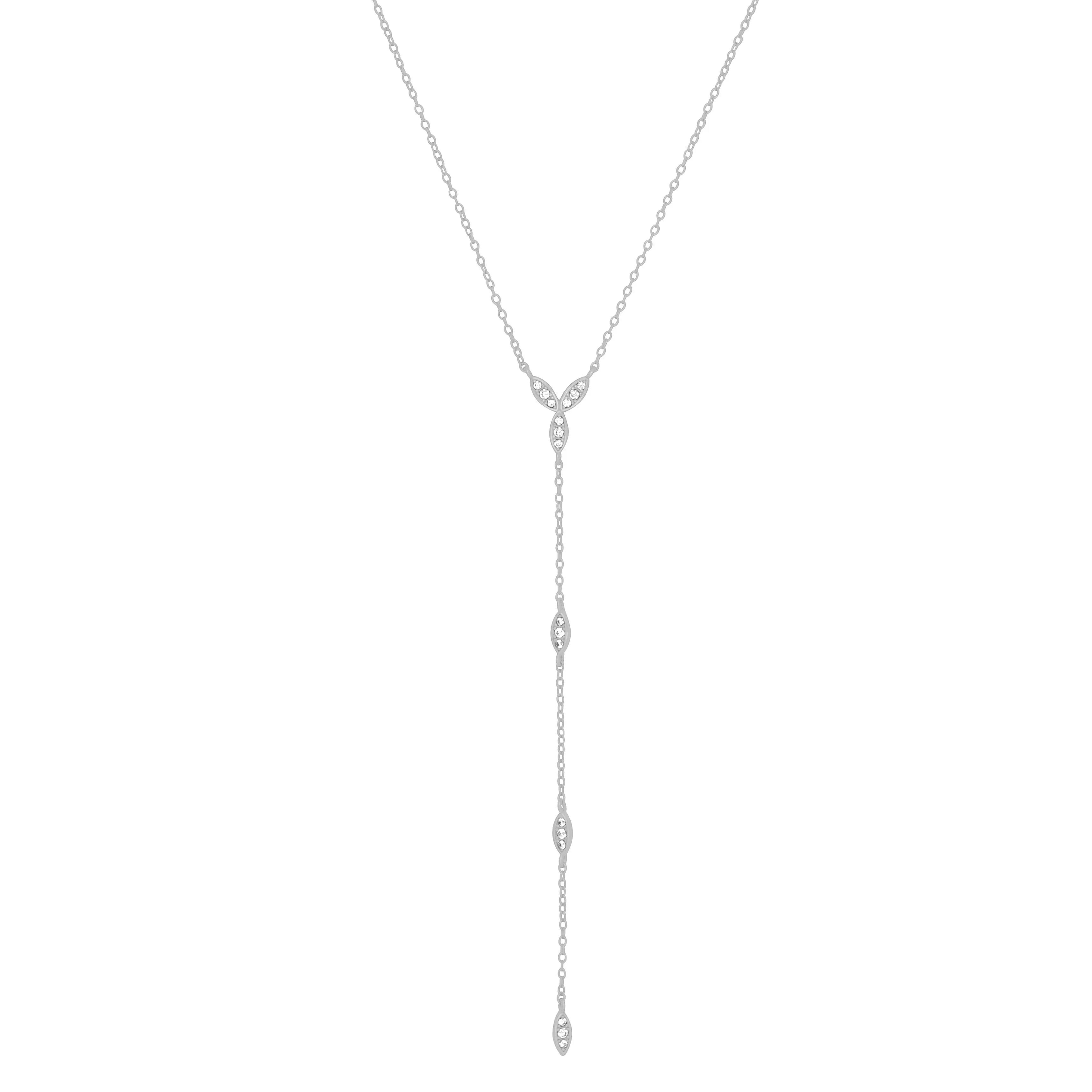 CHIARA LARIAT SILVER