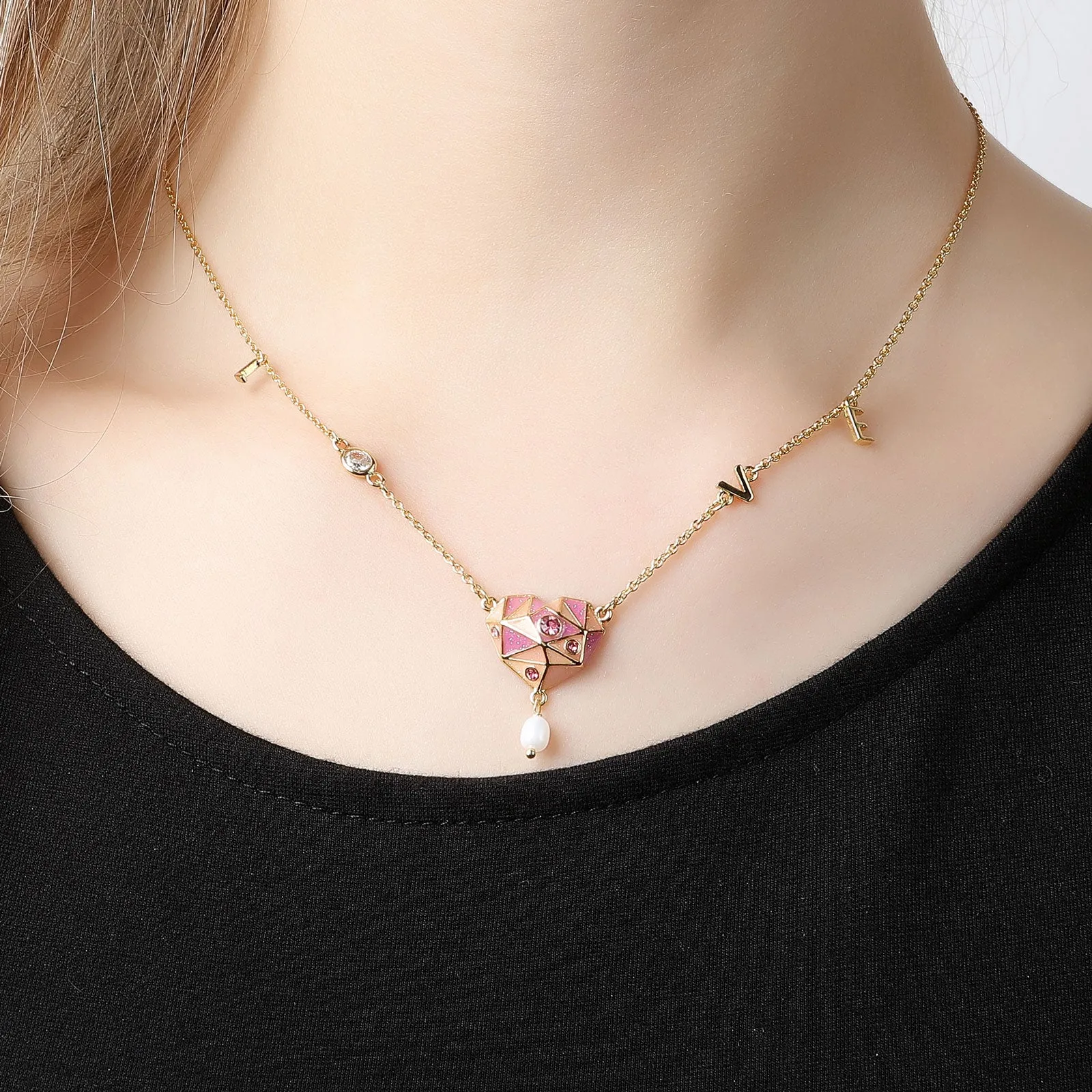 Diamond Heart Necklace