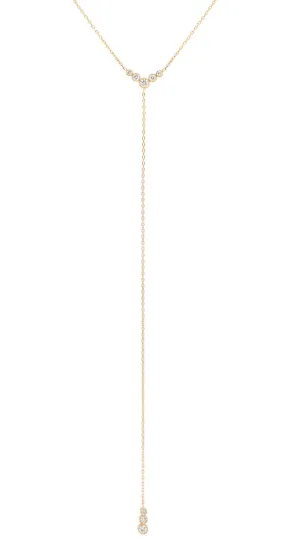 Diamond Lariat Necklace