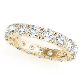 DIVINE 2.4 Carat Diamond Eternity Band in 14K/ 18K/ Platinum GIA Graded 15 pointer G Color SI1 Clarity By Mike Nekta SIZE 5