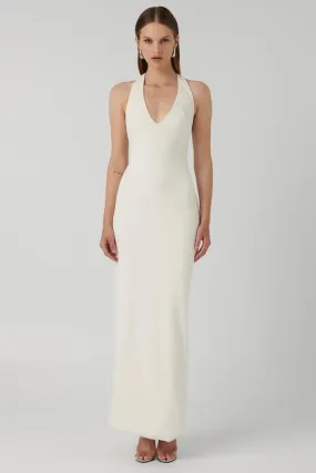 Ivory Eiza Evening Gown - Elegant, Classic Style