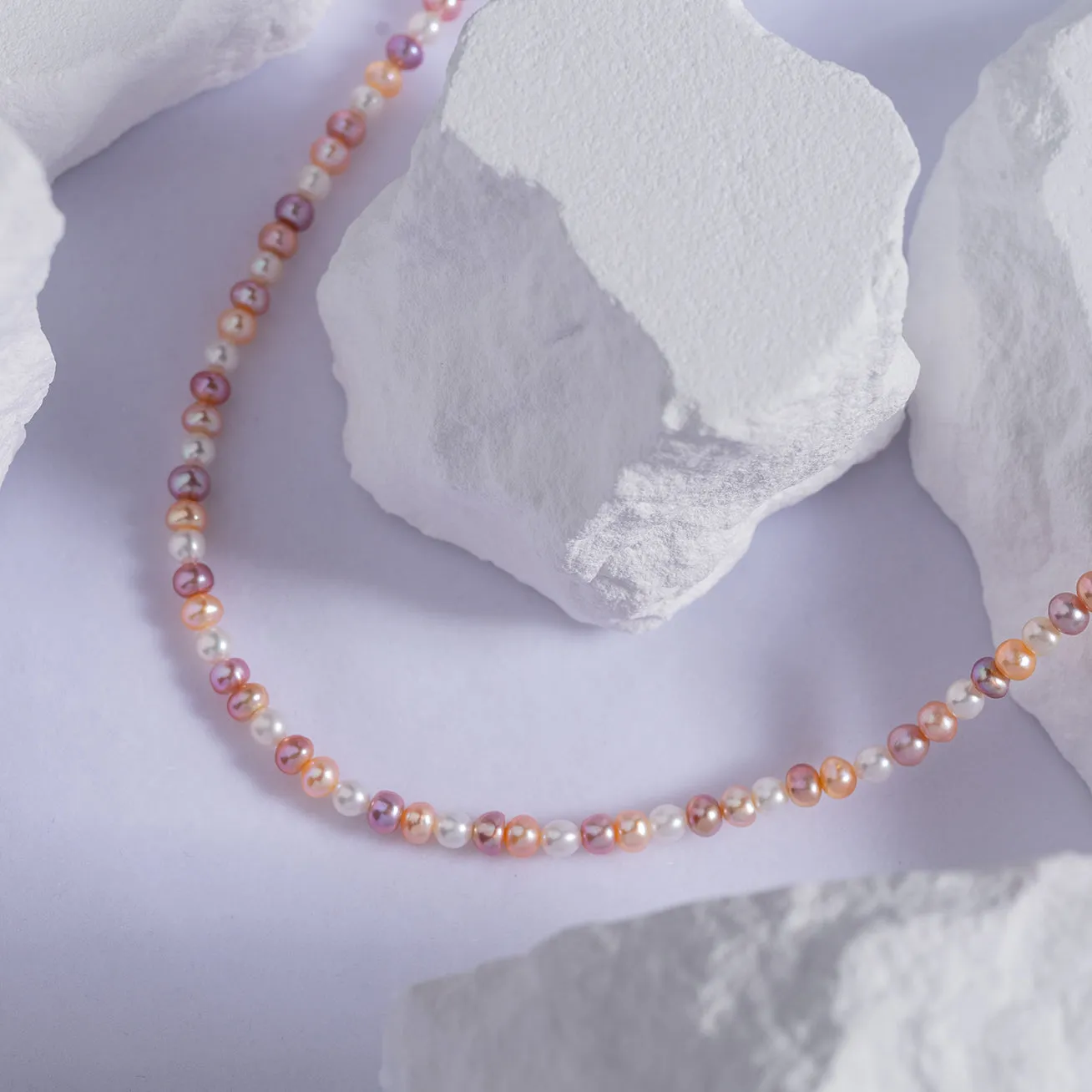 Elegant Candy Freshwater Pearl Necklace WN00599