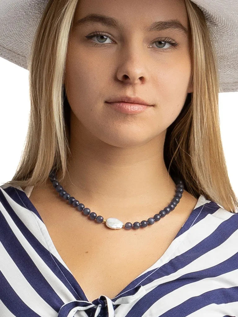 Ellinor Coin Pearl Necklace