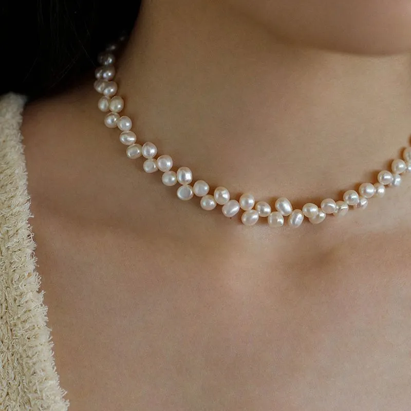 French Classic Freshwater Pearl Strand Necklace