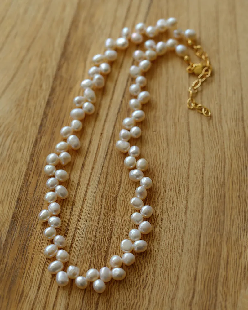 French Classic Freshwater Pearl Strand Necklace