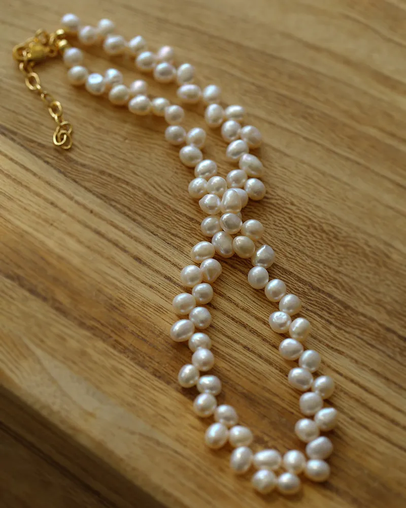 French Classic Freshwater Pearl Strand Necklace