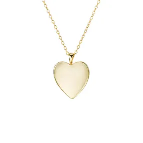 fyb Sweetheart Pendant Necklace in Gold