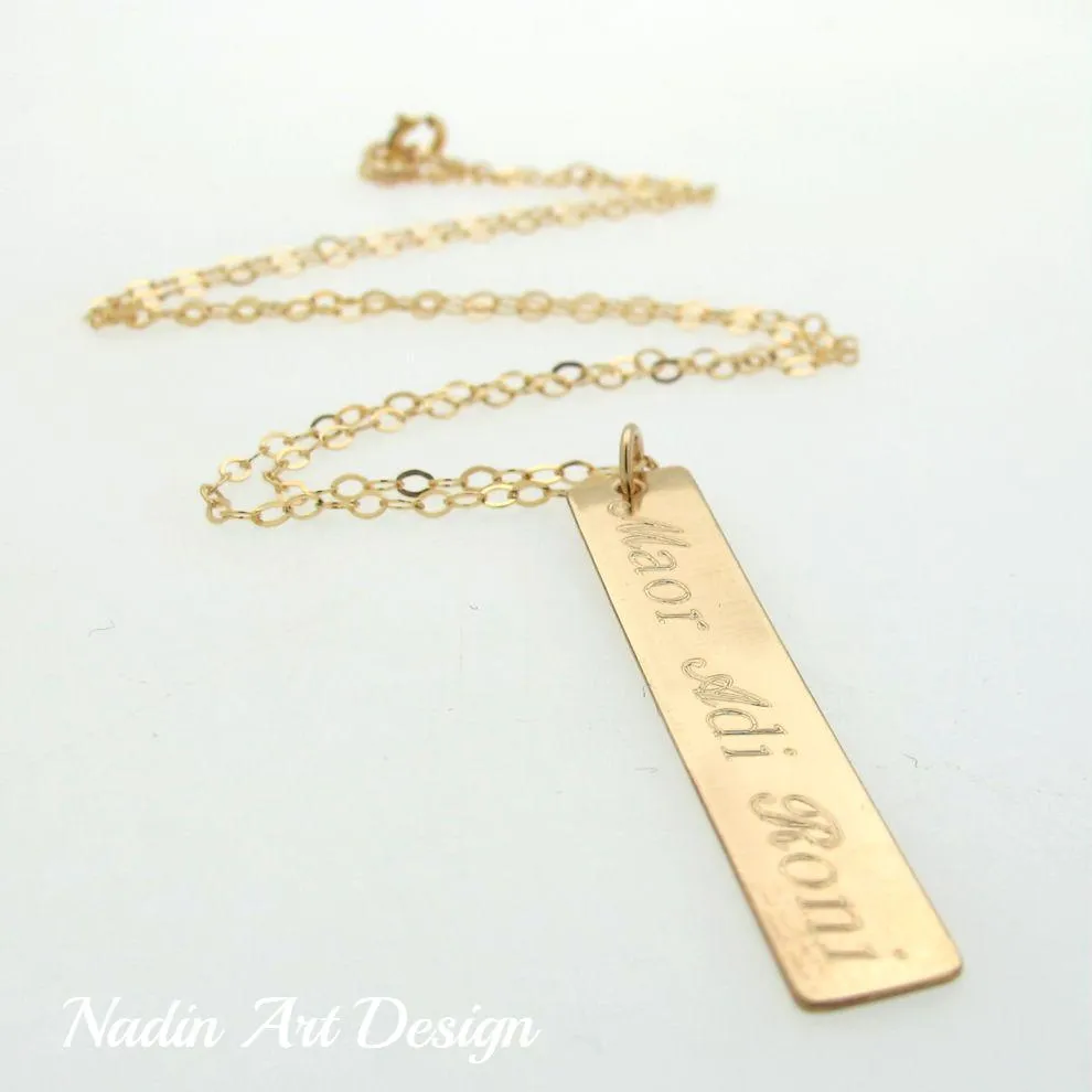 Gold Filled Layering Necklace for Mom