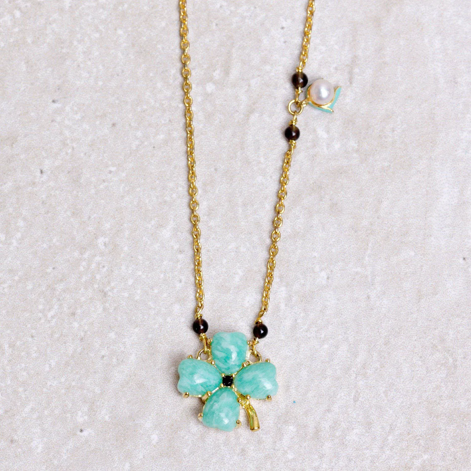 Good Fortune Clover Necklace