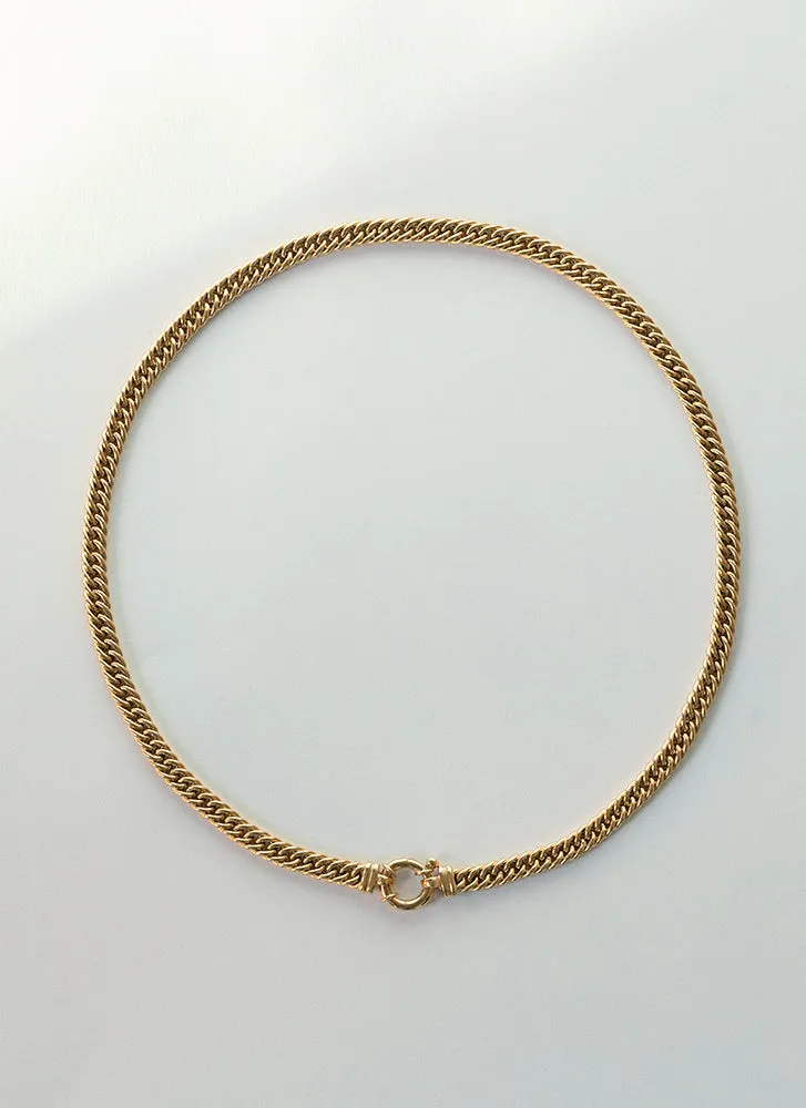 Exquisite 14k Gold Gourmet Necklace, 5.8mm Elegance