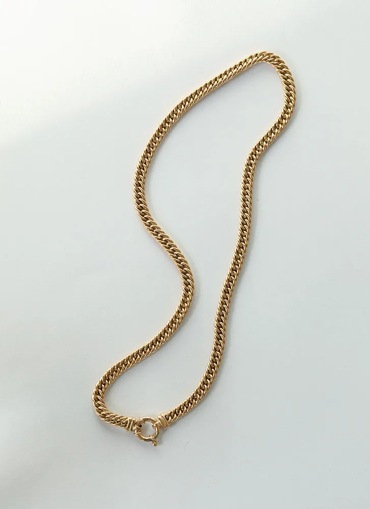 Exquisite 14k Gold Gourmet Necklace, 5.8mm Elegance