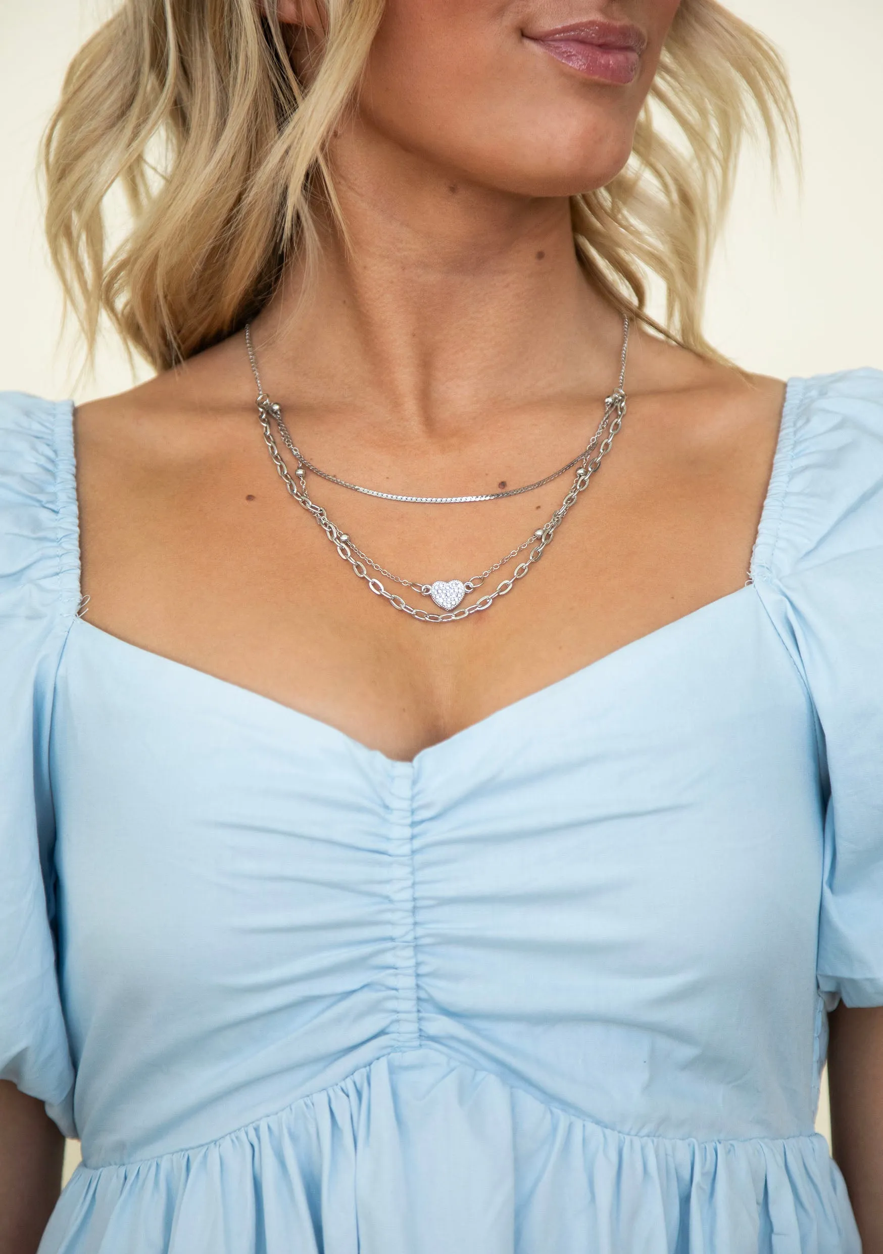 Heart Layered Necklace