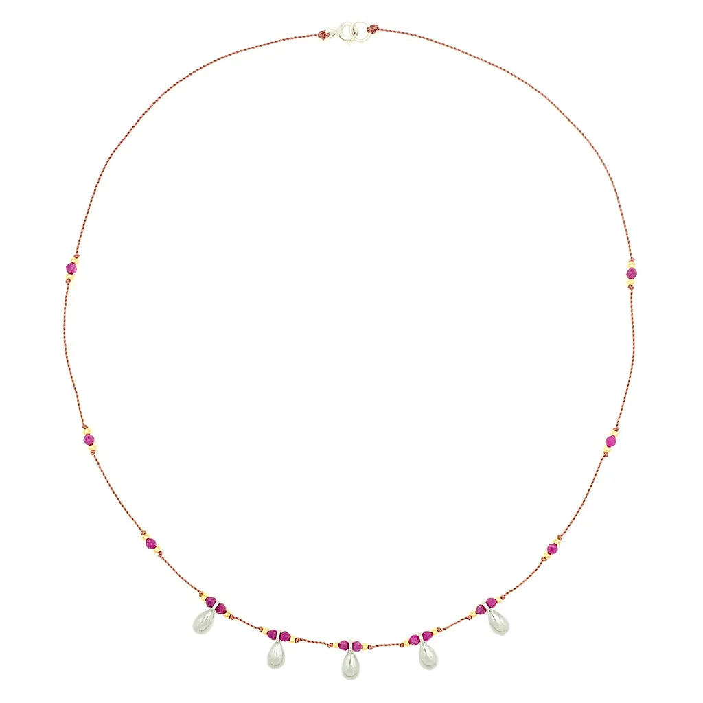 Isis Necklace - Ruby