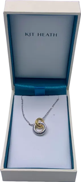 Kit Heath Silver and Gold Infinity Necklace