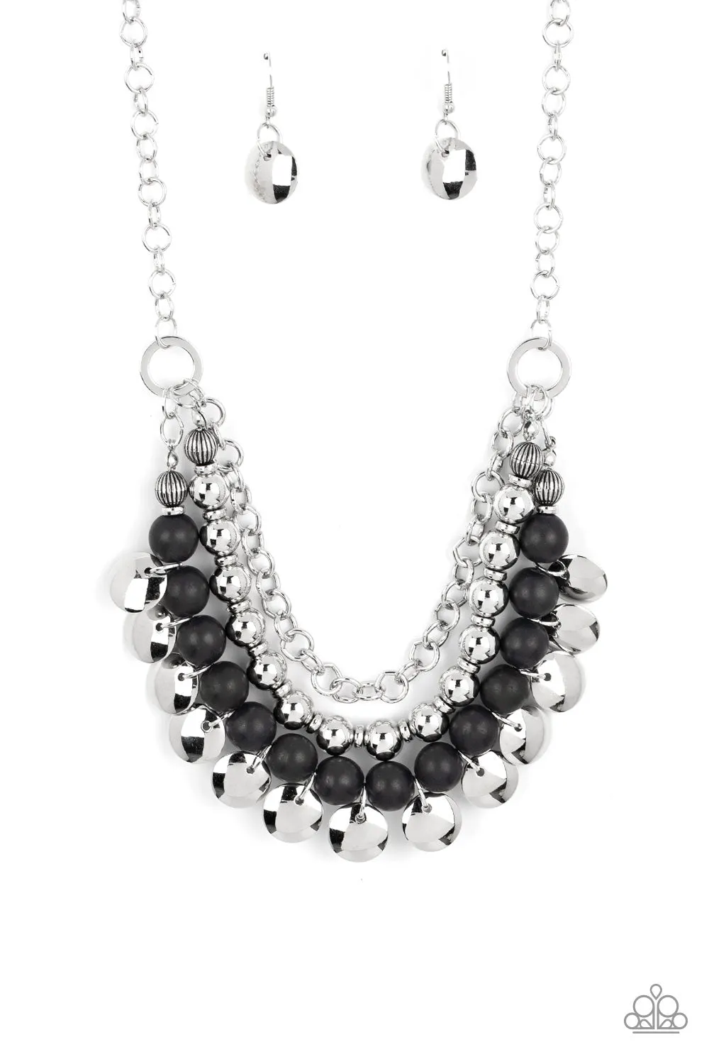 Leave Her Wild - Black Paparazzi Necklace