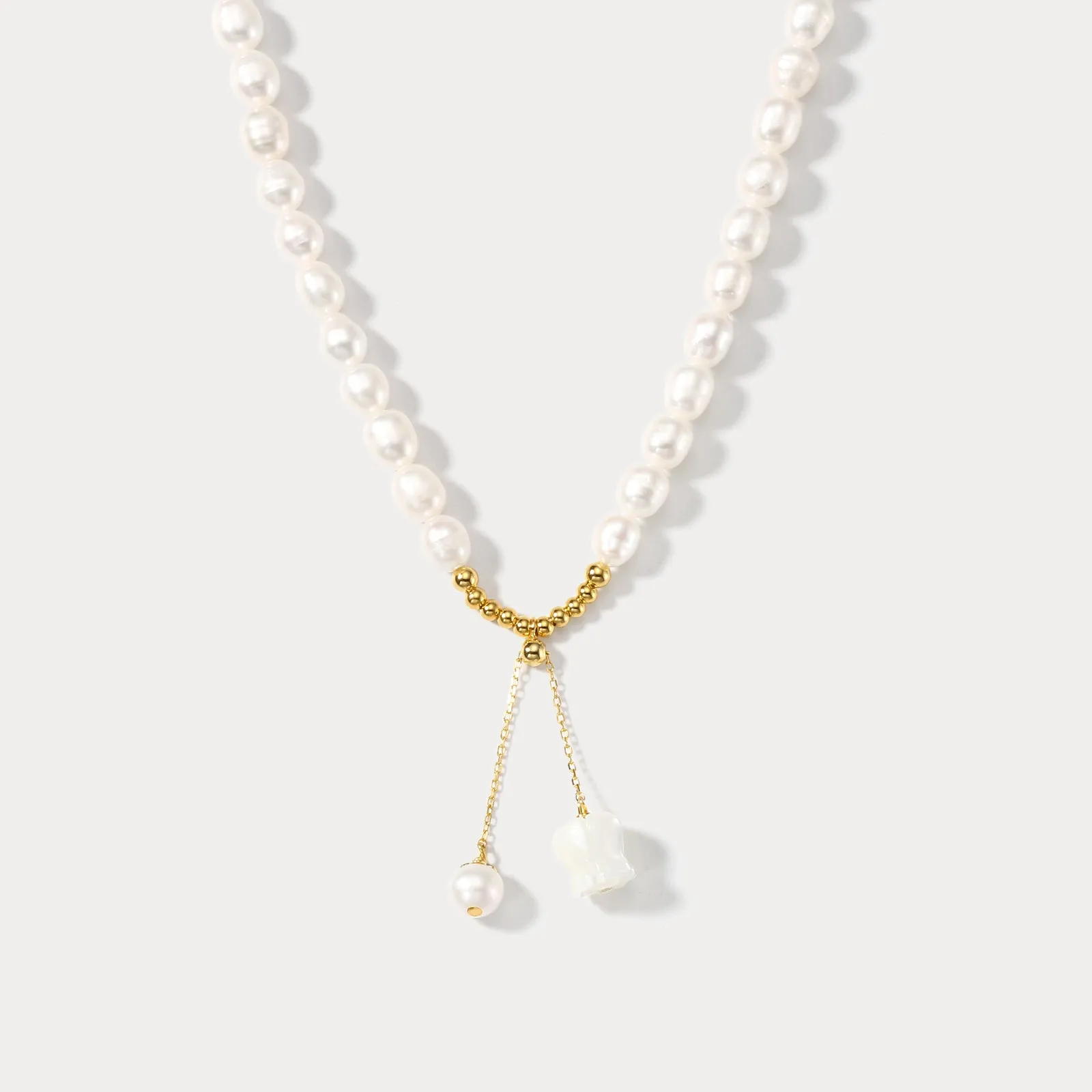 Lily Of The Valley Pearl Necklace