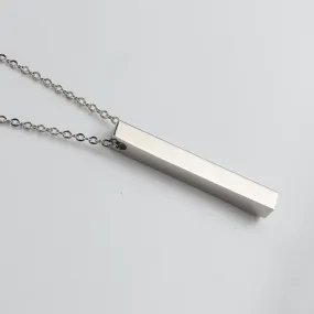 Long Bar Necklace