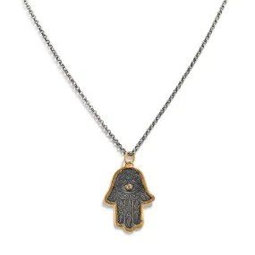 Lucky Hand Hamsa Necklace