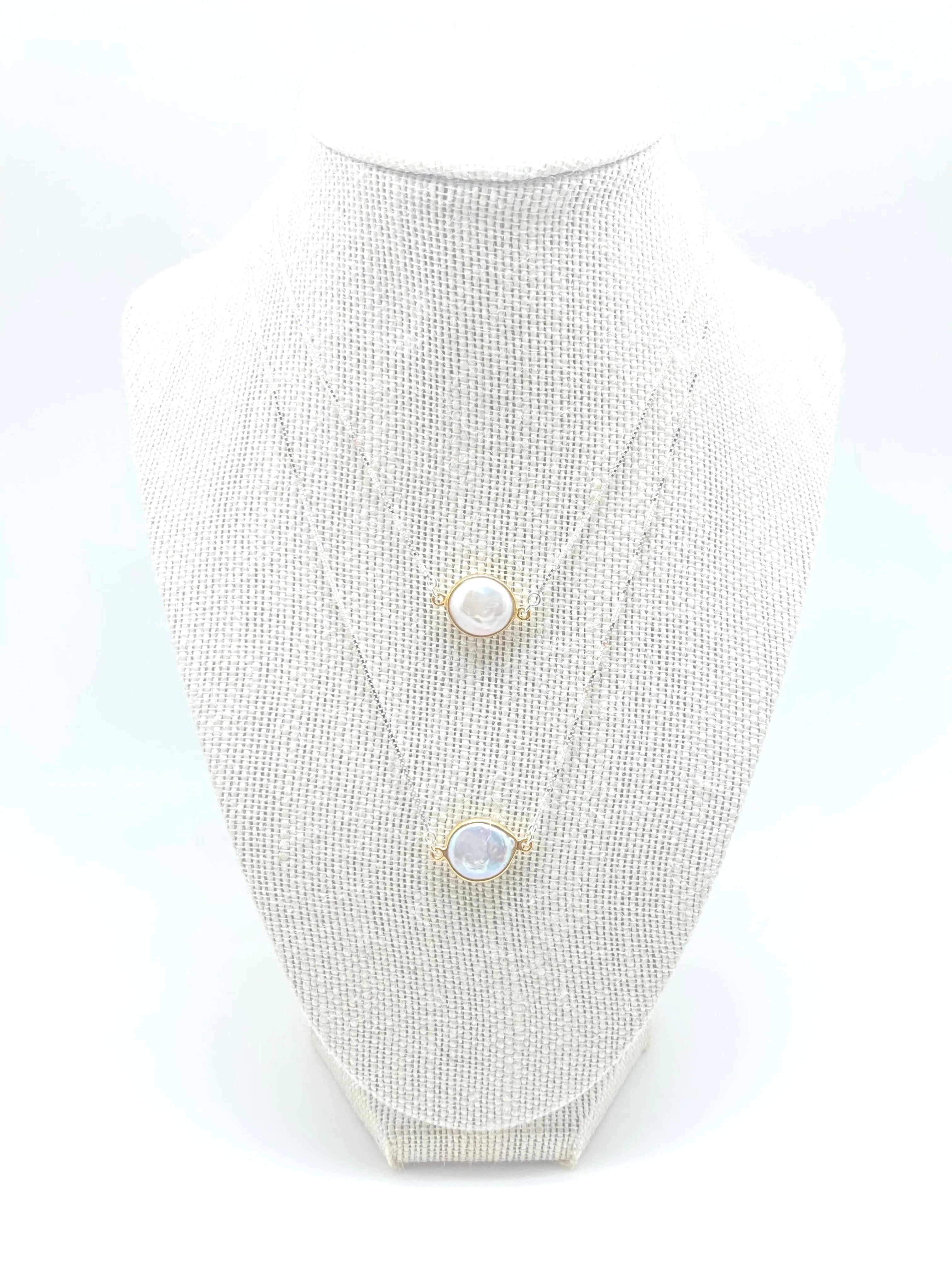 Mama Pearl Slider Necklace