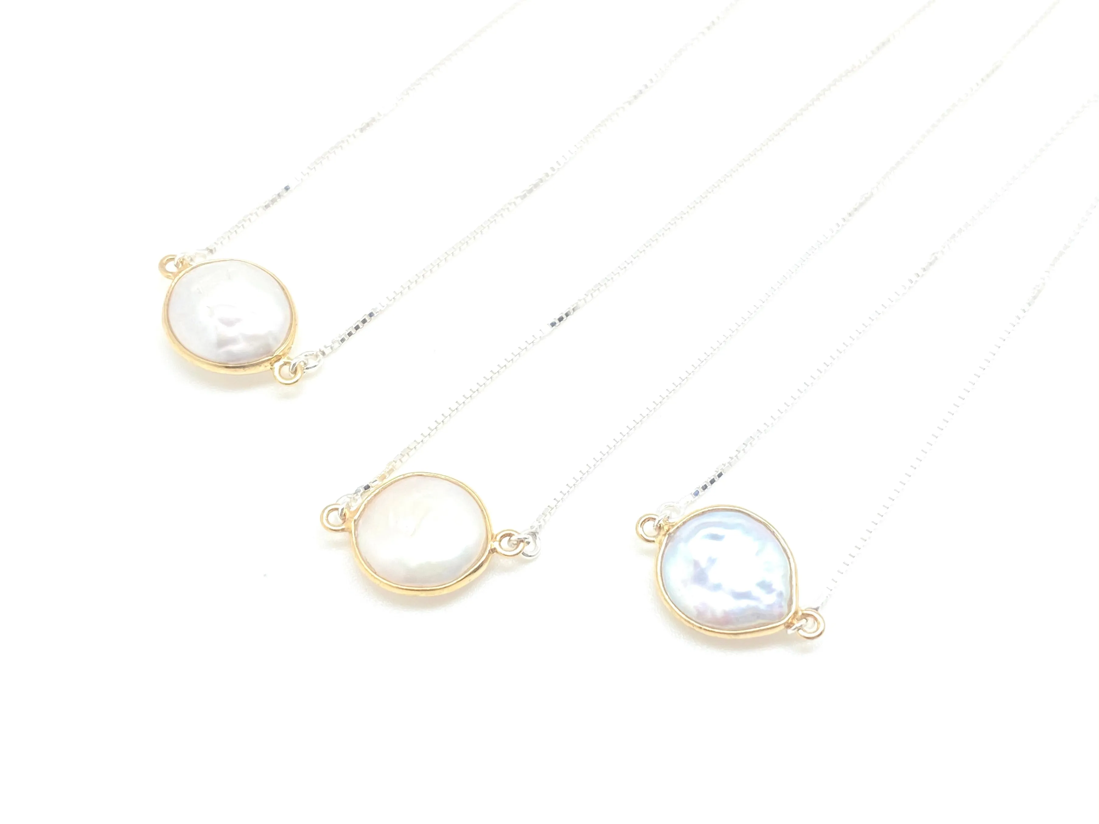 Mama Pearl Slider Necklace