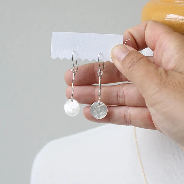 Mini Moon Earrings