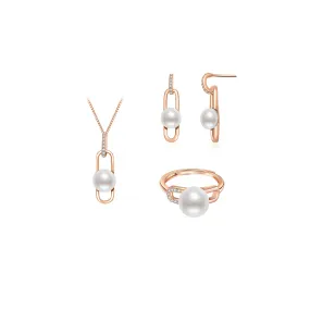 New Yorker Freshwater Pearl Set WS00046