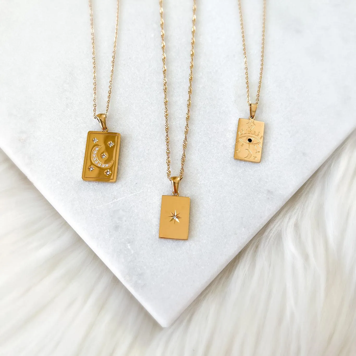 North Star Signet Necklace - LAST CHANCE!