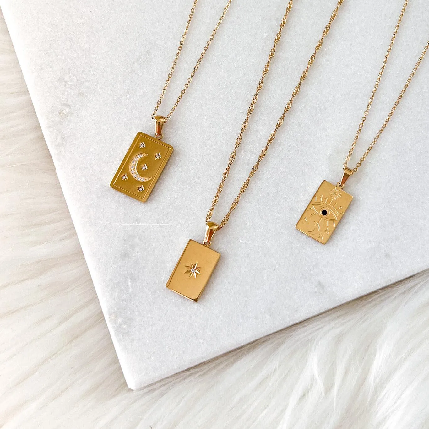 North Star Signet Necklace - LAST CHANCE!