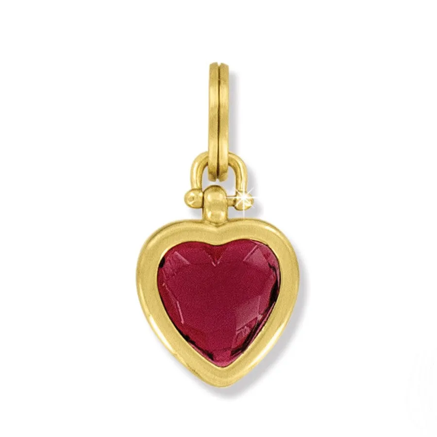 One Heart Charm