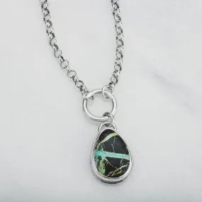 Orbit Necklace | Black Jack Turquoise