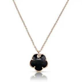 Pasquale Bruni - Petit Joli - Pendant Necklace, 18K Rose Gold, Black Onyx and Diamonds