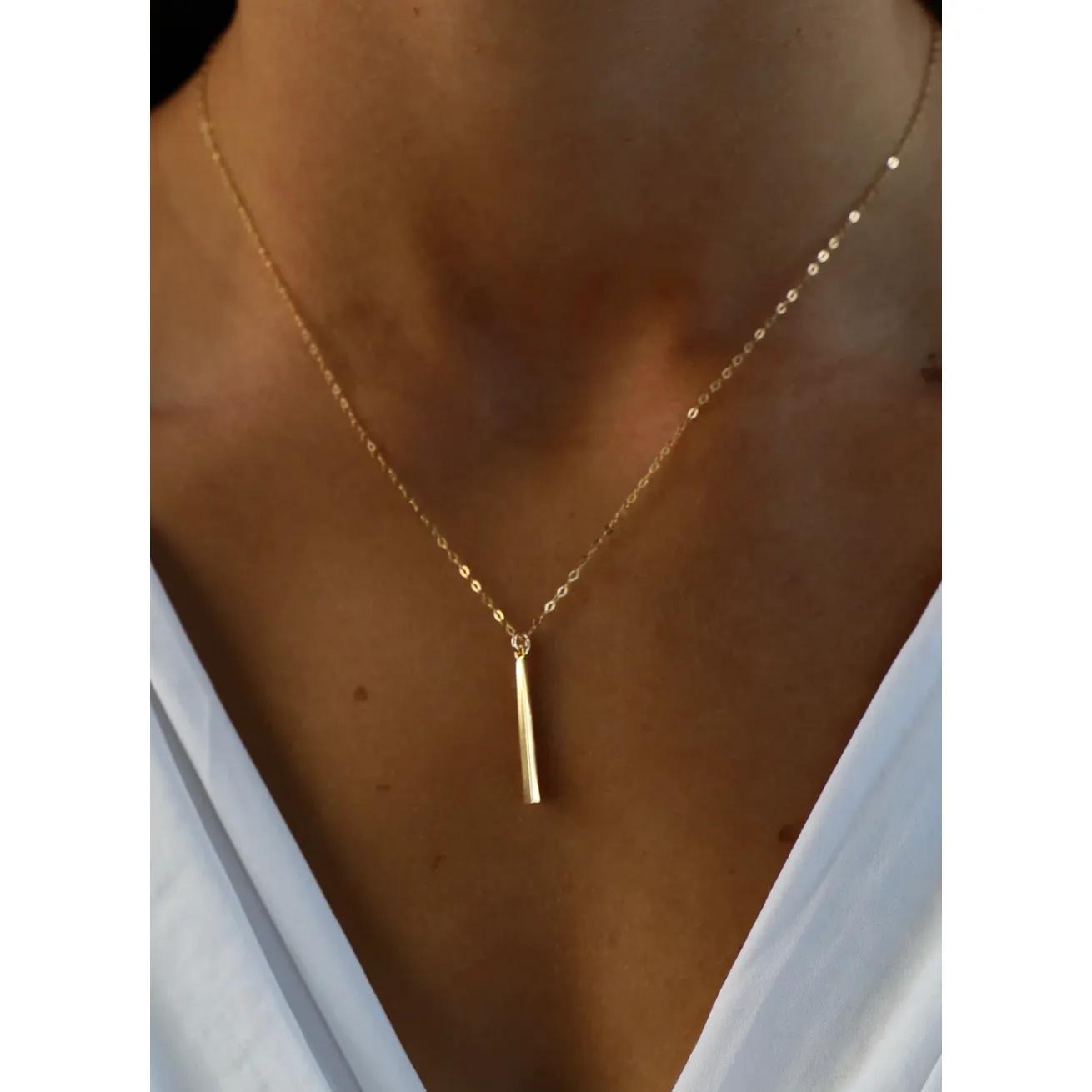 Petite Bar Necklace