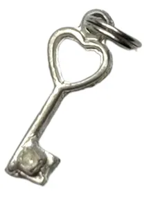 Pewter Heart Key Necklace and Earring Set: A Charming and Meaningful Gift