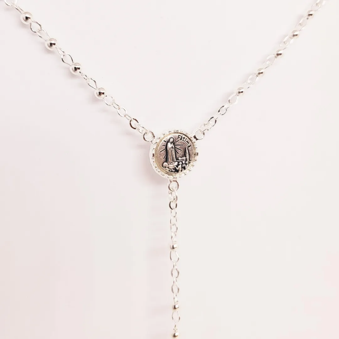 Rosary Necklace - Heart Shaped Box