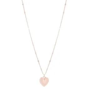 Rose Heart Pendant