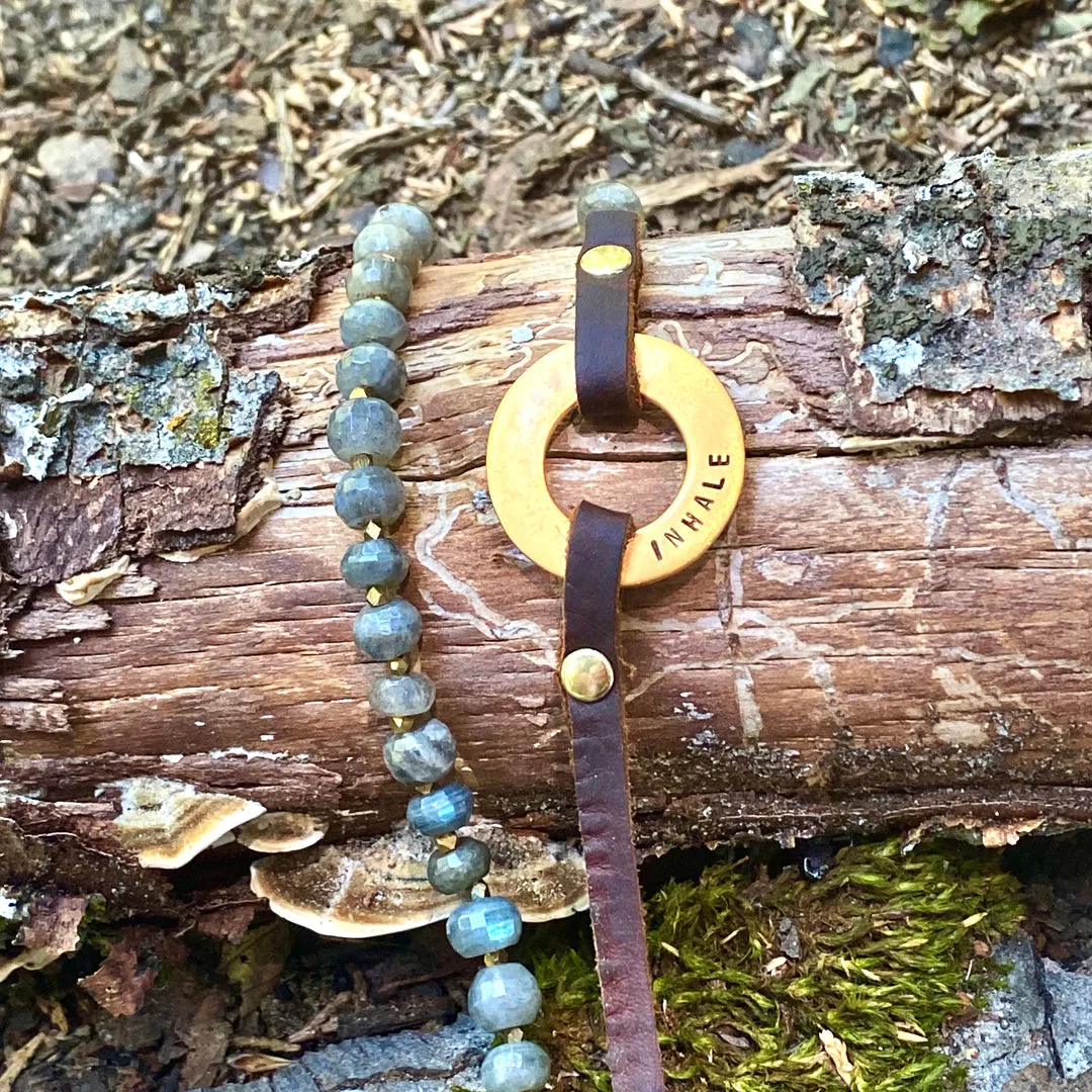 Serenity Labradorite Bracelet - Necklace Combo for a Positive Change in Your Life