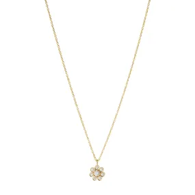 Sophie Bille Brahe - Bellis Simple - Pendant Necklace with Diamonds, 18k Yellow Gold